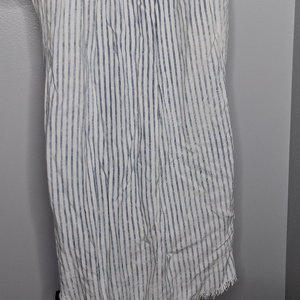 Thread Supply Striped Button-Down Dress Size Small - image 7